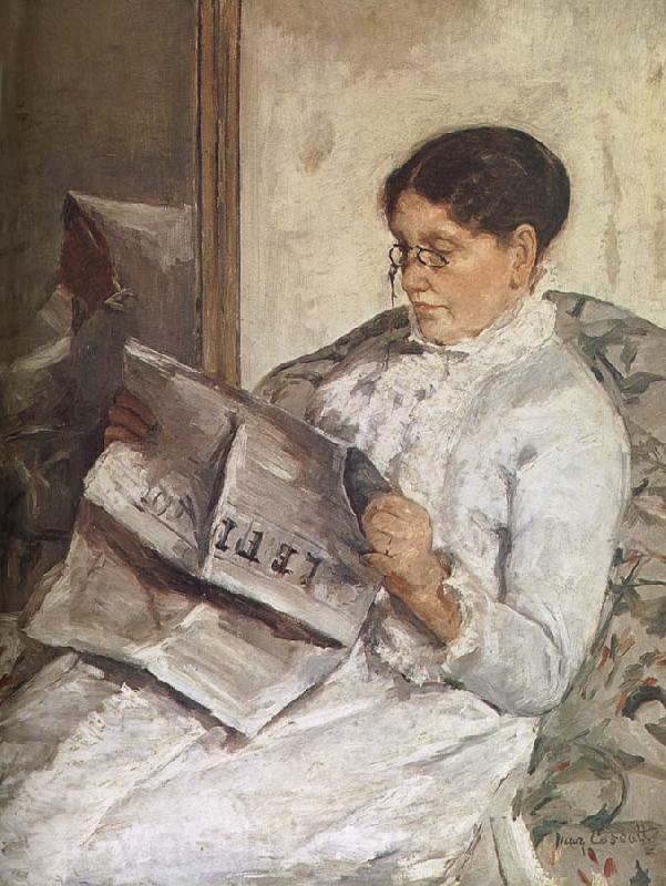 Mary Cassatt Artist-s mother France oil painting art